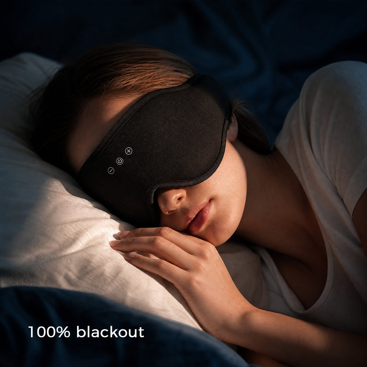 MUSICOZY DreamWave Pro Bluetooth 5.4 Sleep Mask with Immersive Audio