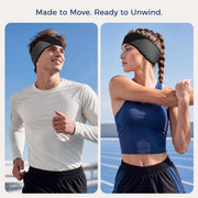 MUSICOZY Sleep Headphones Bluetooth Headband Designed for sports