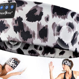 Leopard-print headband