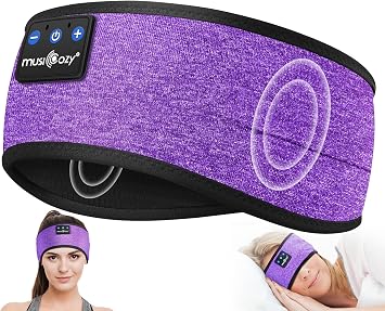 MUSICOZY Sleep Headphones Bluetooth Headband Designed for sports